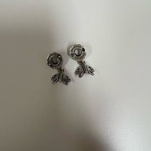 Friends forever butterfly charms
